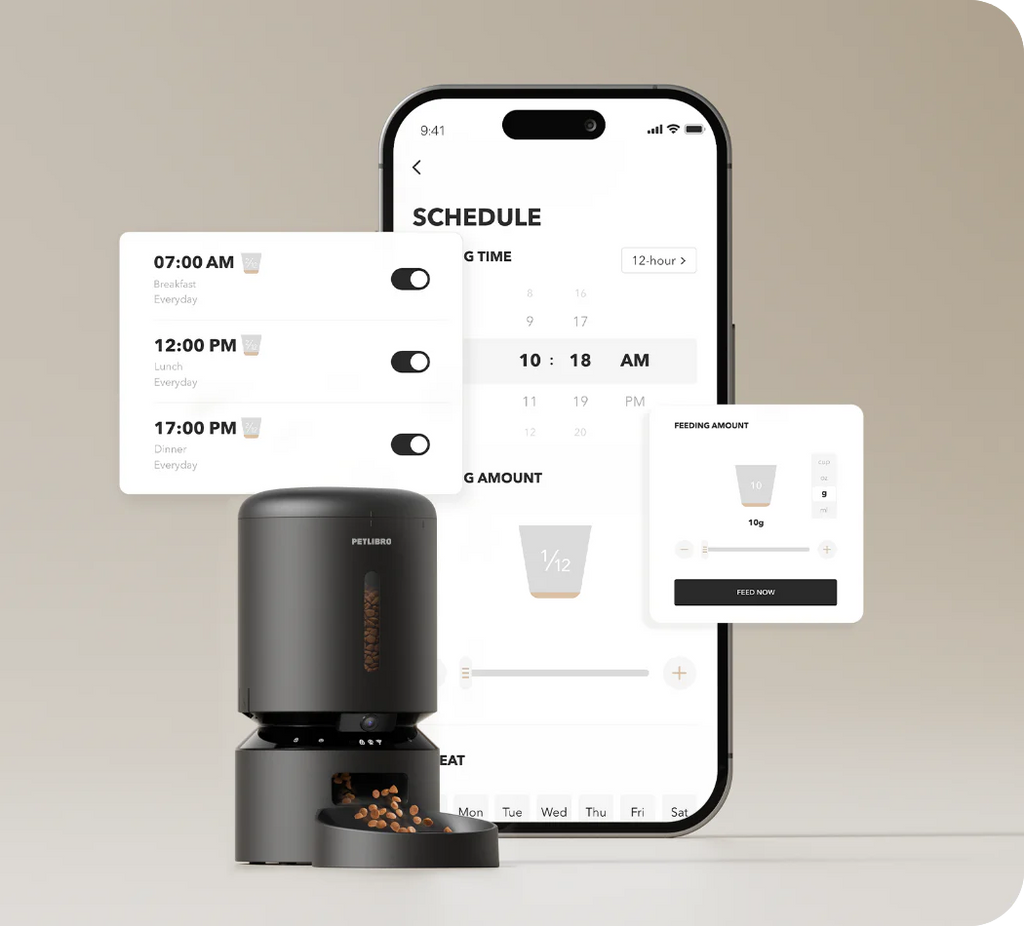 Nexova Smart Pet Camera Feeder